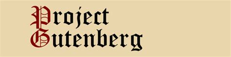 the project gutenberg